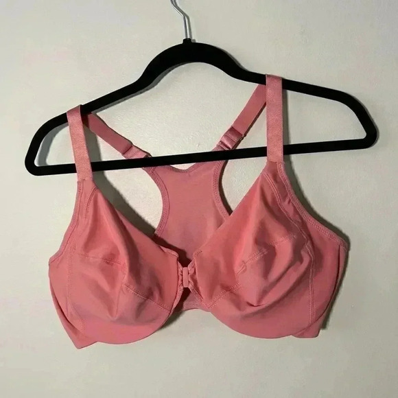 Glamorise  Front-Close Smoothing WonderWire Underwire Bra 36DD - Picture 3 of 5